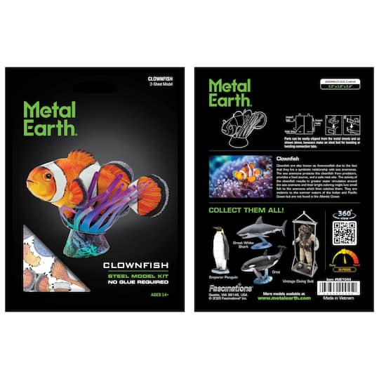 Metal Earth® Clownfish Steel Model Kit